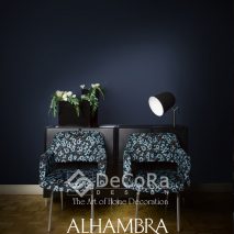 1.PAAT068-tapiserie-model-floral-albastru-negru-modern